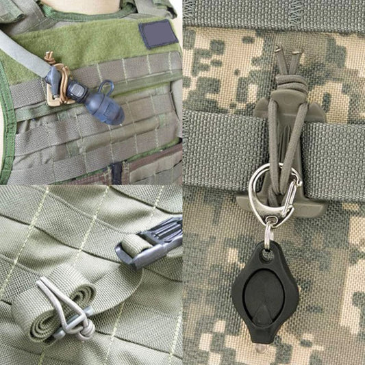 Molle Backpack Carabiner Clips – 1/2/5 Pack