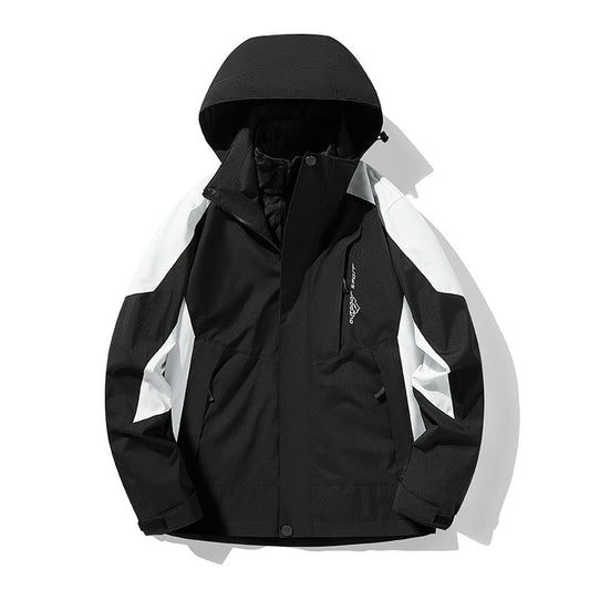 3-in-1 Fleece-Lined Waterproof Jacket