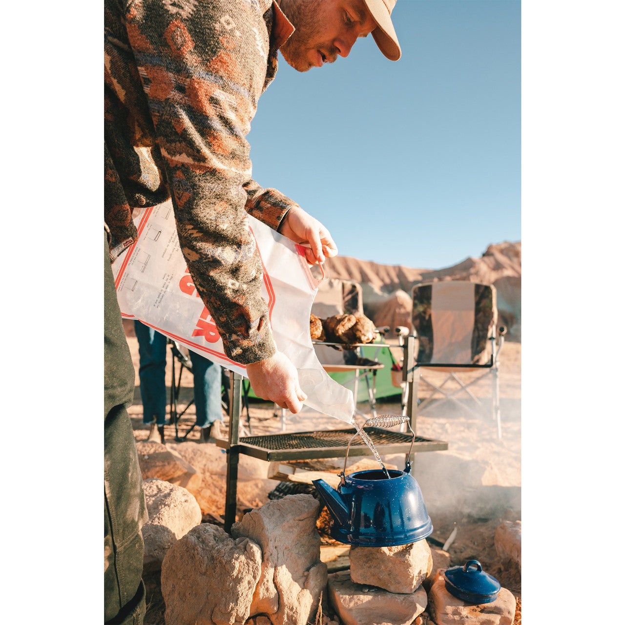 Flat Fold 2 Gallon Water Carrier | Portable Emergency Water Storage Jug