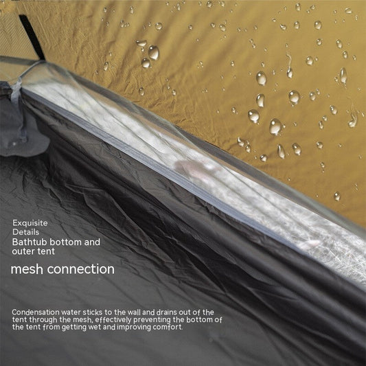 Rain-proof Single Rodless Camping Tent