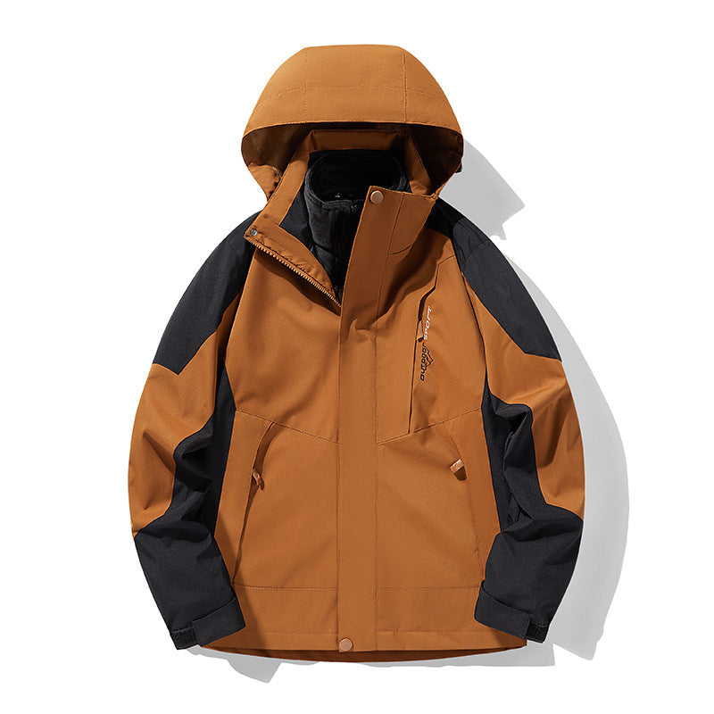 3-in-1 Fleece-Lined Waterproof Jacket