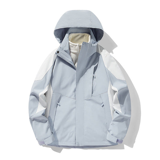 3-in-1 Fleece-Lined Waterproof Jacket