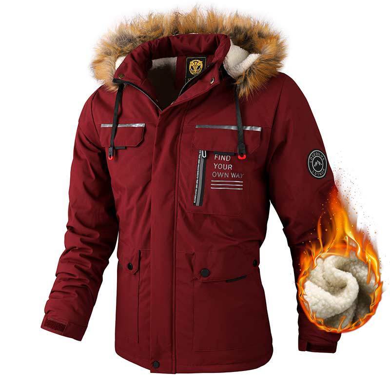 Men’s Casual Hooded Parka