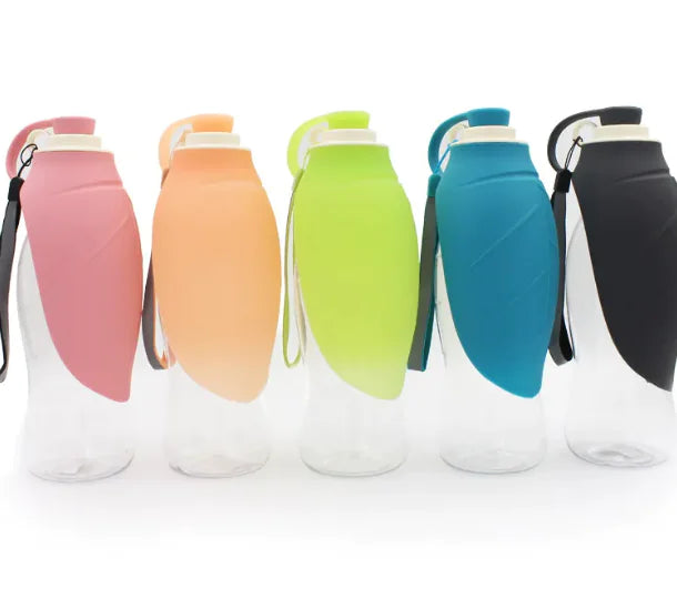 Pet Flip Cup Portable Water Bottle
