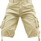 Mens Tactical Cotton Washed Outdoor Shorts