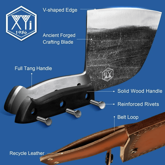 XYJ 6.7" Serbian Chef Knife