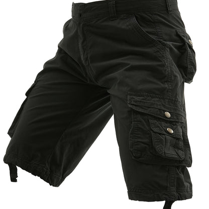 Mens Tactical Cotton Washed Outdoor Shorts