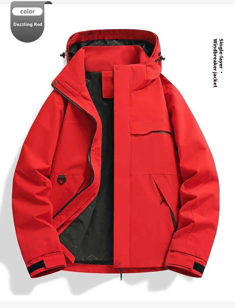 Spring/Autumn Windproof Shell Jacket