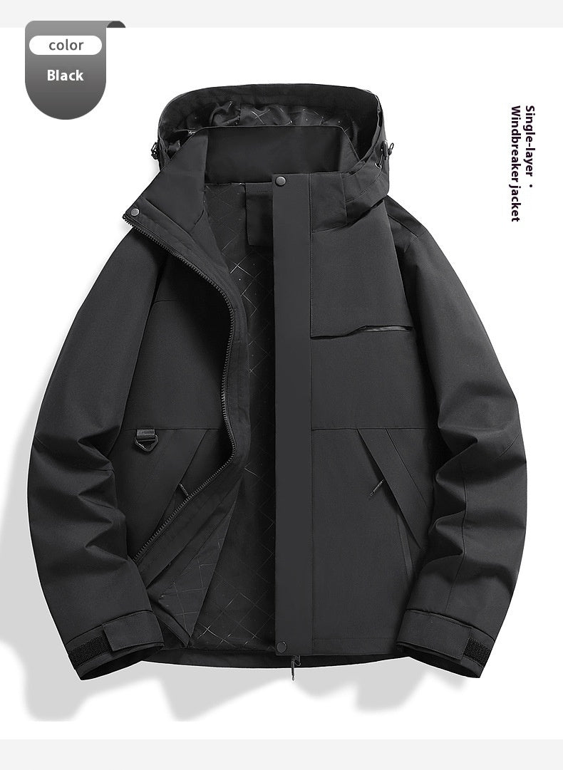 Spring/Autumn Windproof Shell Jacket