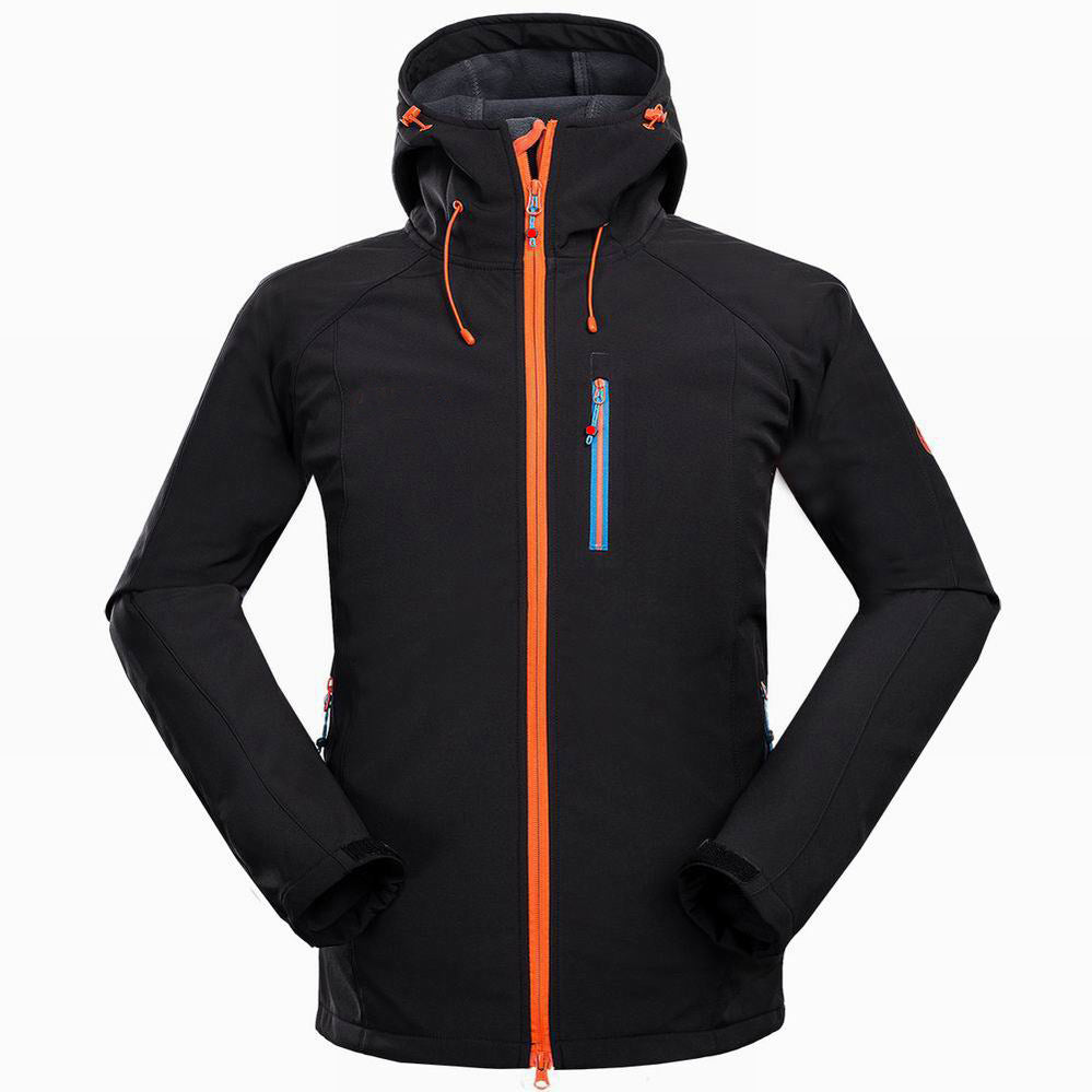 Men’s Outdoor Soft Shell Windproof Jacket