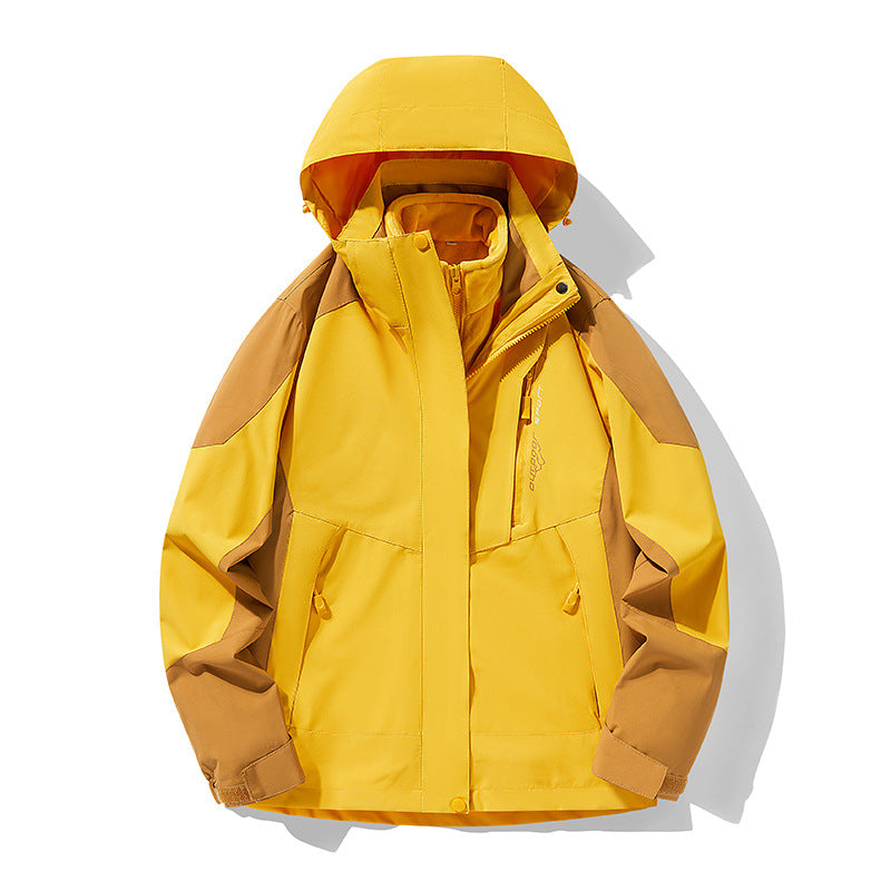 3-in-1 Fleece-Lined Waterproof Jacket