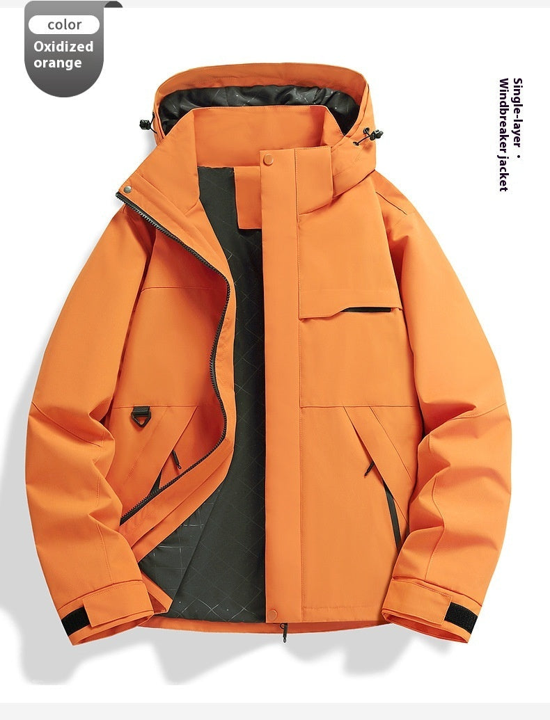 Spring/Autumn Windproof Shell Jacket