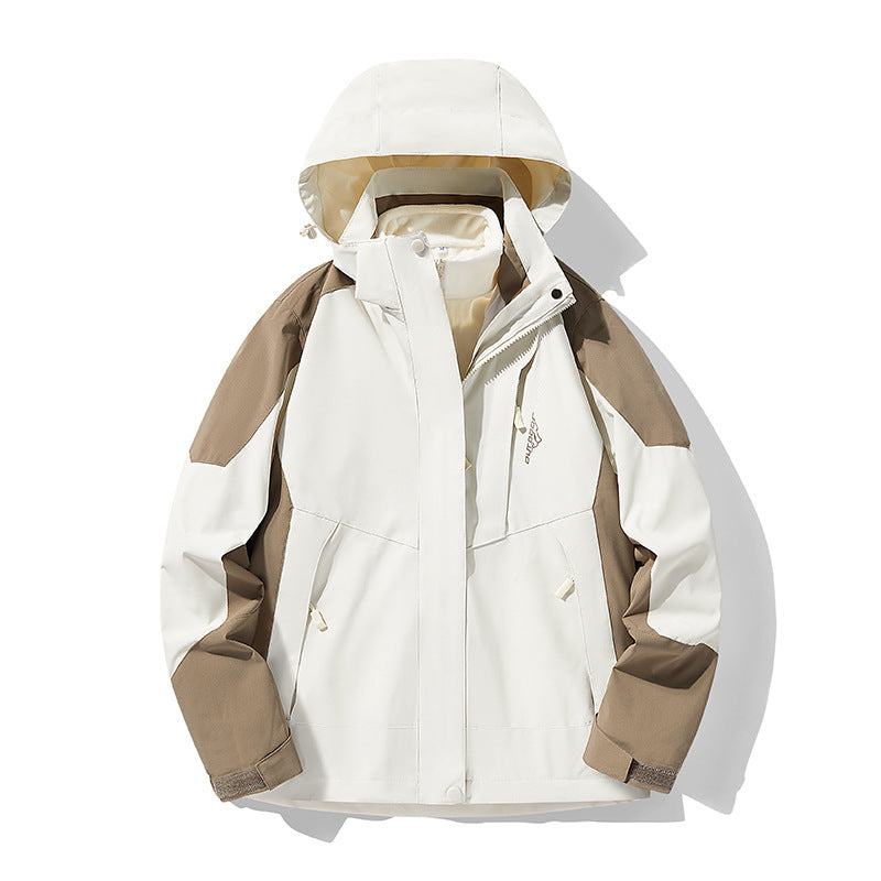 3-in-1 Fleece-Lined Waterproof Jacket