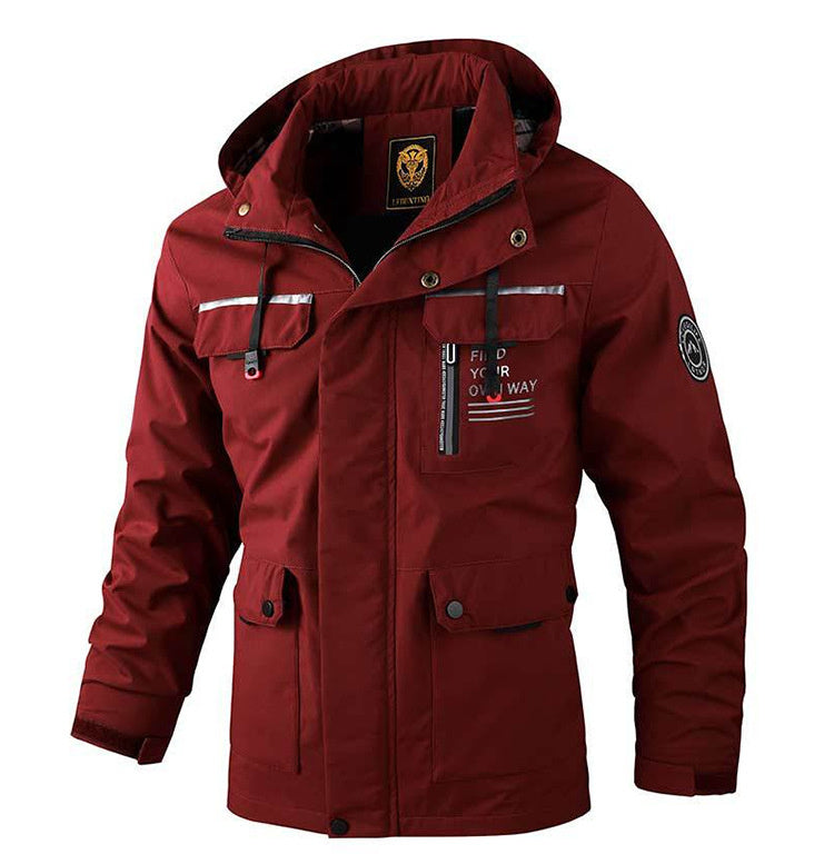 Men’s Casual Hooded Parka
