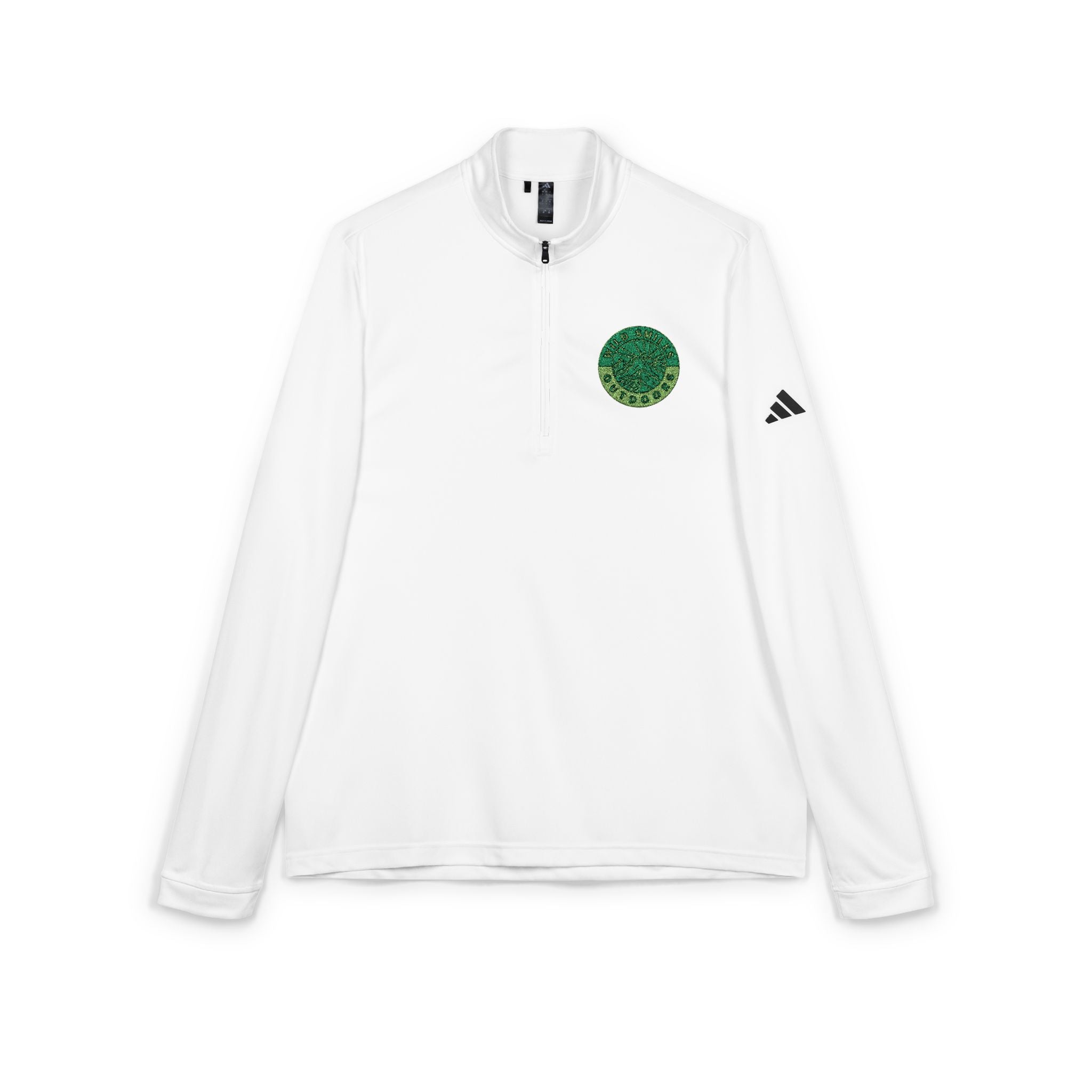 Wild Smiles Outdoors adidas Embroidered Quarter-Zip Pullover