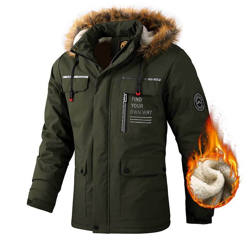 Men’s Casual Hooded Parka