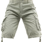 Mens Tactical Cotton Washed Outdoor Shorts