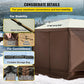 12x12ft 6-Sided Pop-Up Canopy Tent