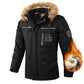 Men’s Casual Hooded Parka