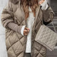 Winter Hooded Clothing Cardigan Coat