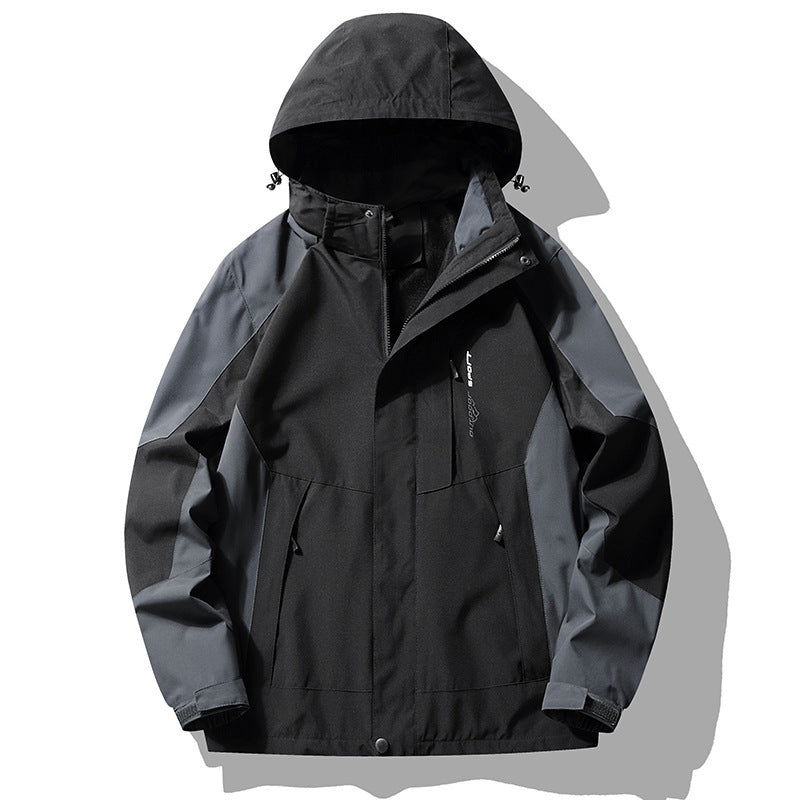 3-in-1 Fleece-Lined Waterproof Jacket