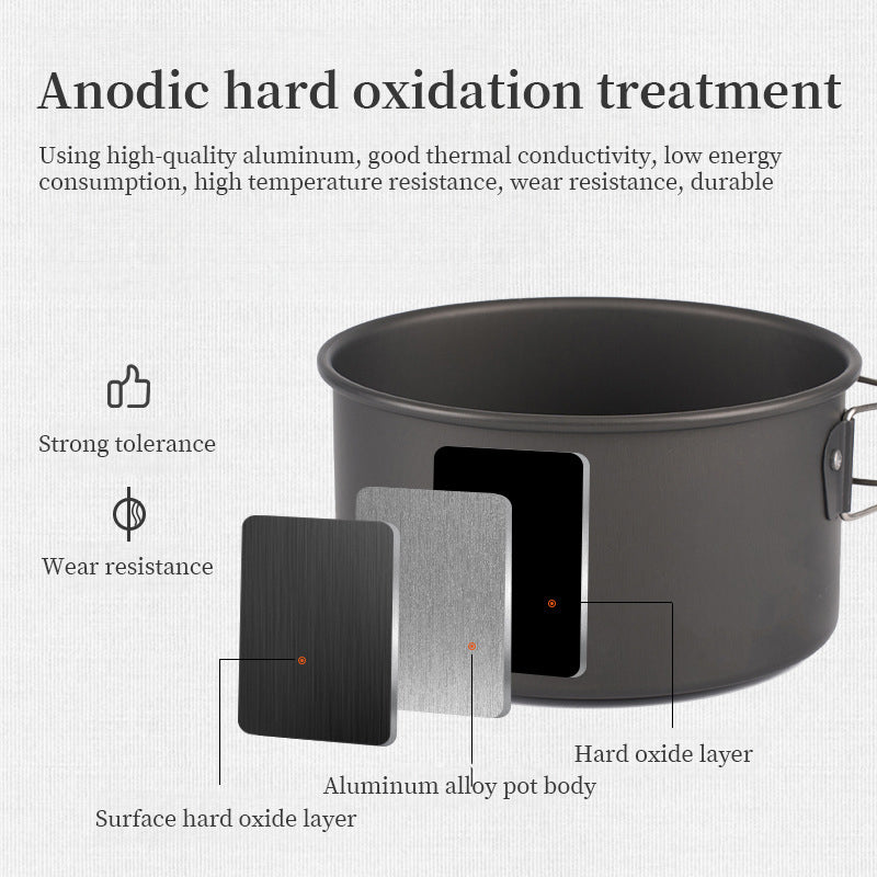 1-3 Person Camping Cookware Set