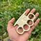 Custom Handmade Solid Brass Knuckles – EDC Survival Gear