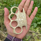 Custom Handmade Solid Brass Knuckles – EDC Survival Gear