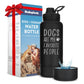 Dog + Human Water Bottle with Detachable Dog Bowl