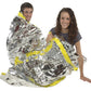 Quake Kits Emergency Mylar Sleeping Bag | Lightweight Thermal Survival Bag | Waterproof Heat Reflective