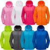Unisex Waterproof Camping Rain Jacket