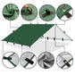 Multi-Size Waterproof Camping Tarp with 19 Hang Points