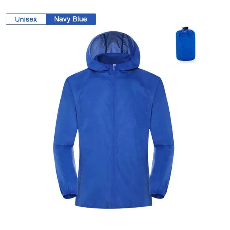 Unisex Waterproof Camping Rain Jacket
