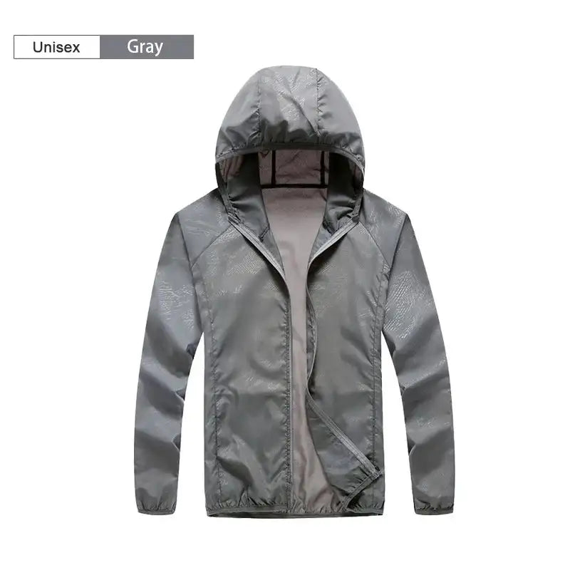 Unisex Waterproof Camping Rain Jacket