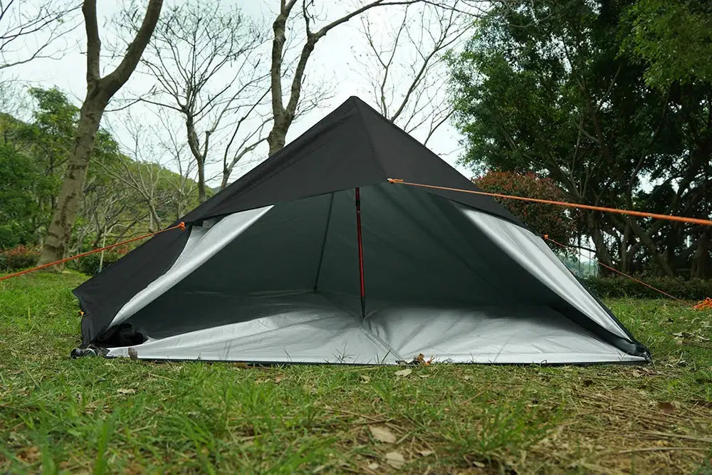 Multi-Size Waterproof Camping Tarp with 19 Hang Points