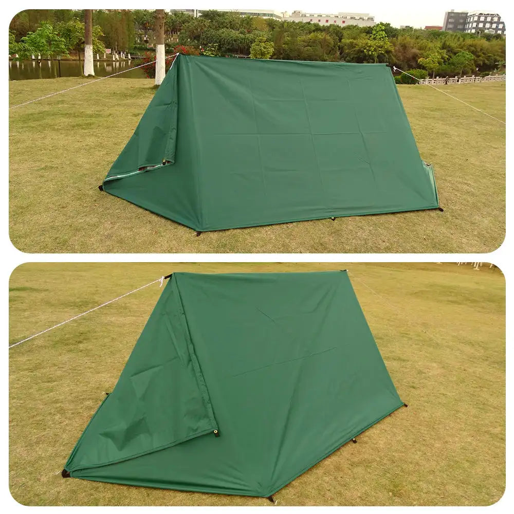 Multi-Size Waterproof Camping Tarp with 19 Hang Points