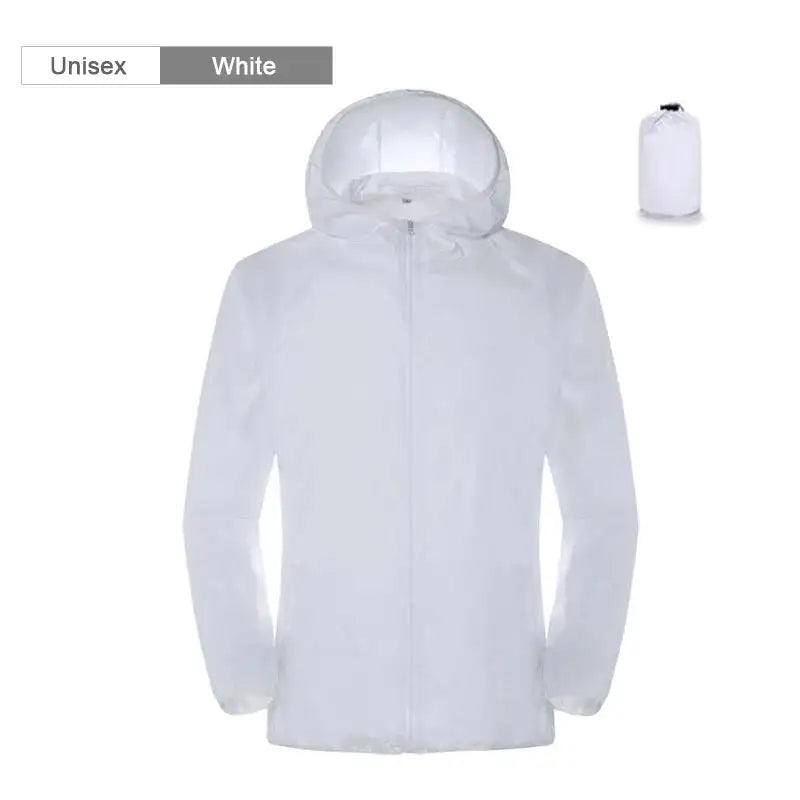 Unisex Waterproof Camping Rain Jacket
