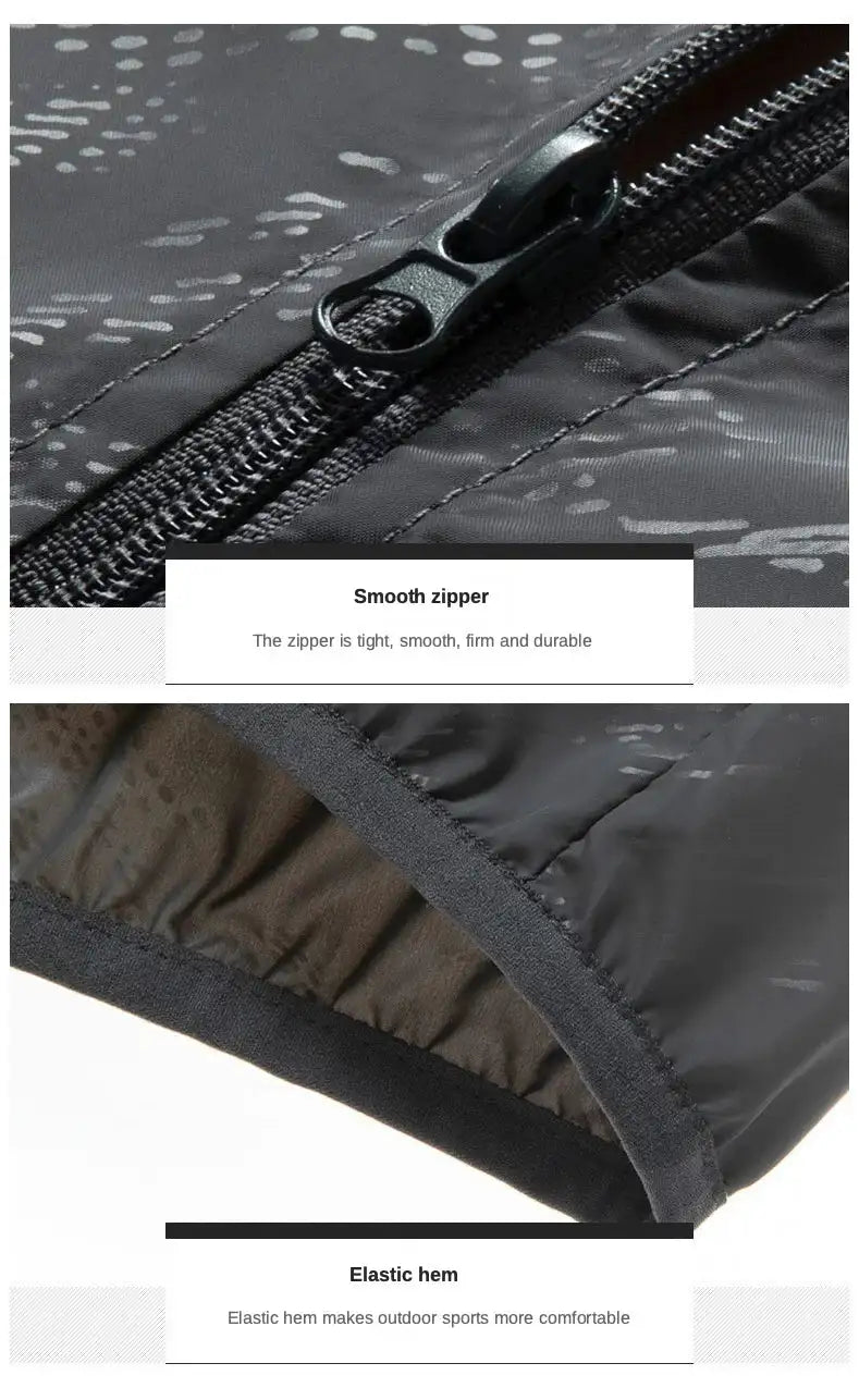 Unisex Waterproof Camping Rain Jacket