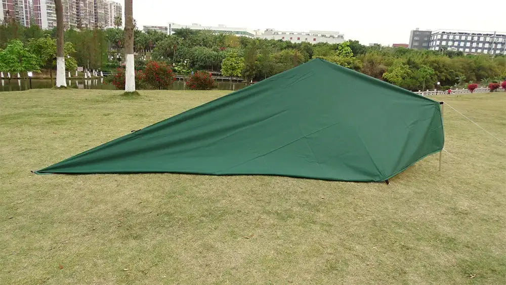 Multi-Size Waterproof Camping Tarp with 19 Hang Points