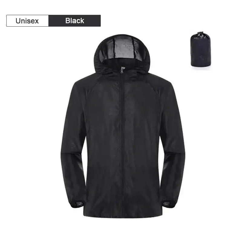 Unisex Waterproof Camping Rain Jacket