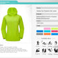 Unisex Waterproof Camping Rain Jacket
