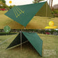 Multi-Size Waterproof Camping Tarp with 19 Hang Points
