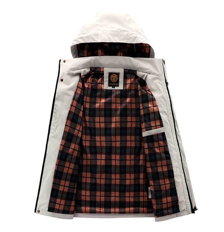 Men’s Casual Hooded Parka