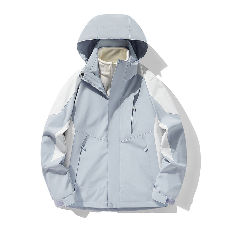 3-in-1 Fleece-Lined Waterproof Jacket