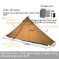 Rain-proof Single Rodless Camping Tent