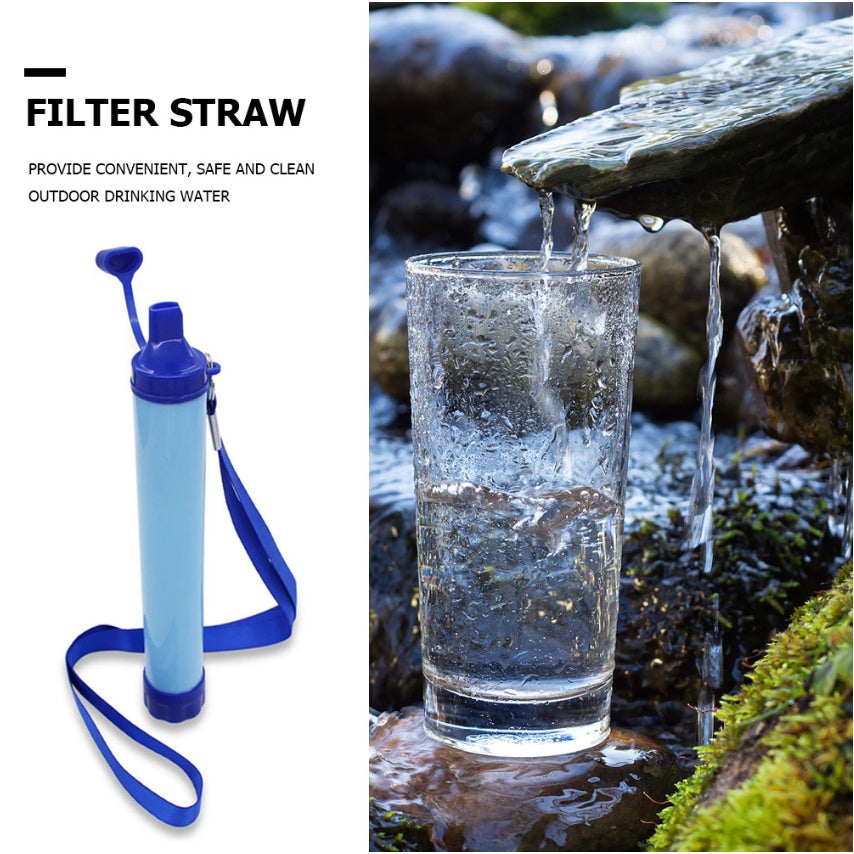 Portable Water Filter Straw – Hiking & Survival