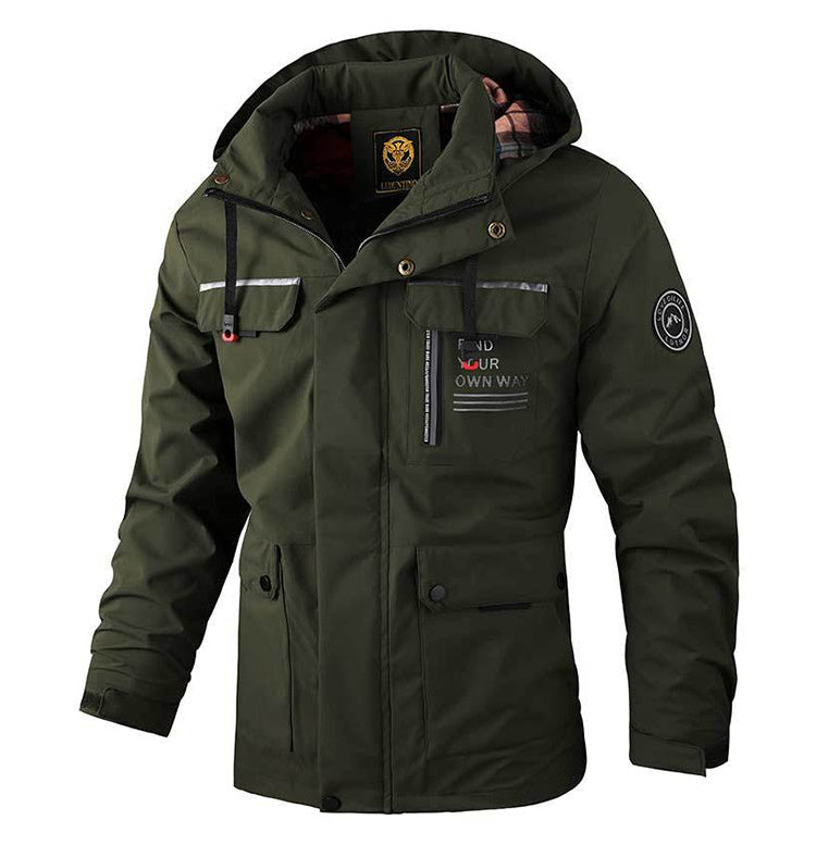 Men’s Casual Hooded Parka