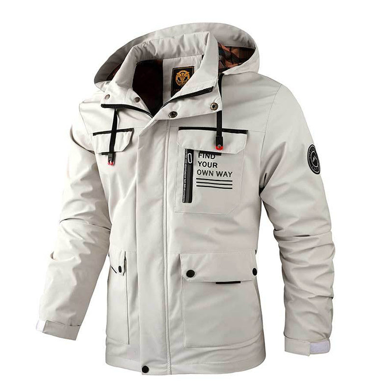 Men’s Casual Hooded Parka