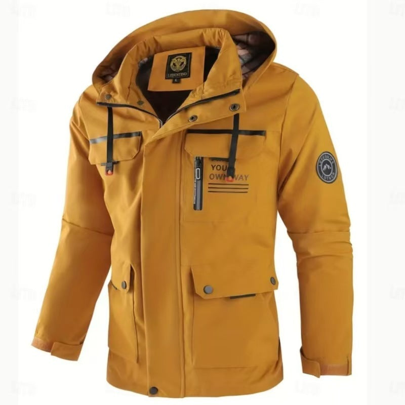 Men’s Casual Hooded Parka