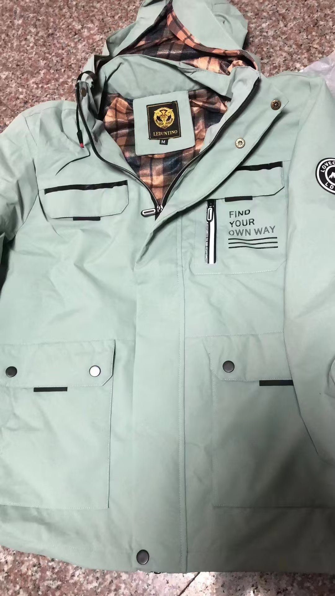 Men’s Casual Hooded Parka